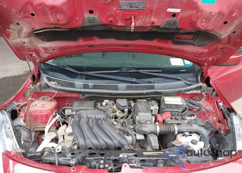 2019 Nissan Versa 1.6 Sv из США, поврежденный, VIN 3N1CN7AP2KL836582